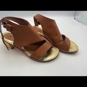 Anthropologie Leifsdottir Brown Sandals